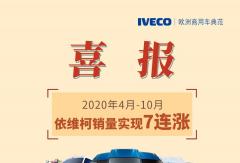 依維柯銷量喜迎7連漲