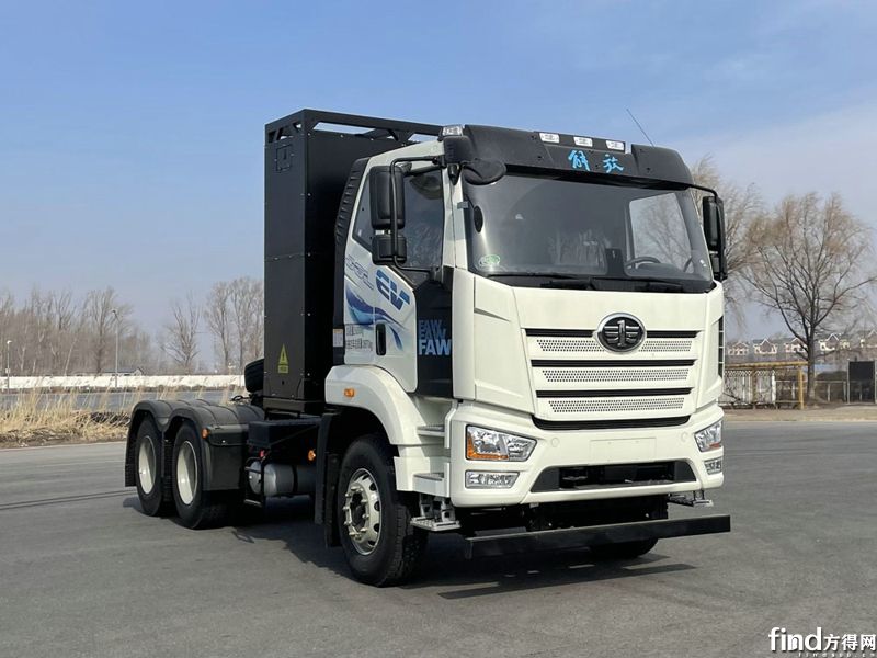 解放牌CA4250P62T1BEVA3換電式純電動(dòng)半掛牽引車