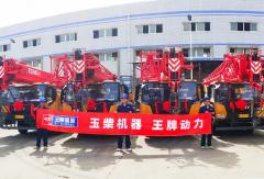 玉柴硬核動力配套起重機(jī)批量交付陜西客戶