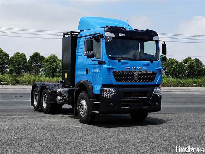 豪沃牌ZZ4257V384GZ1HSBEV35換電式純電動牽引汽車