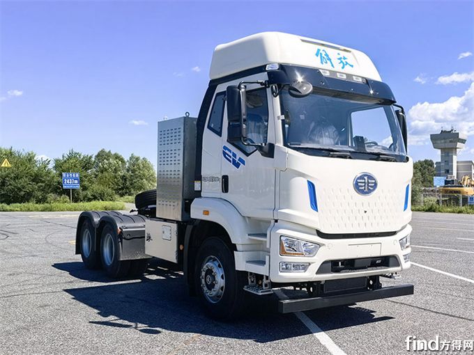 解放牌CA4250P62T1BEVA9純電動半掛牽引車